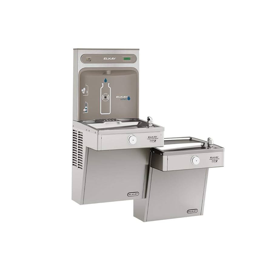 Amazon.com: Elkay LVRCGRNTL8WSK EZH2O Filtered Wall Mounted